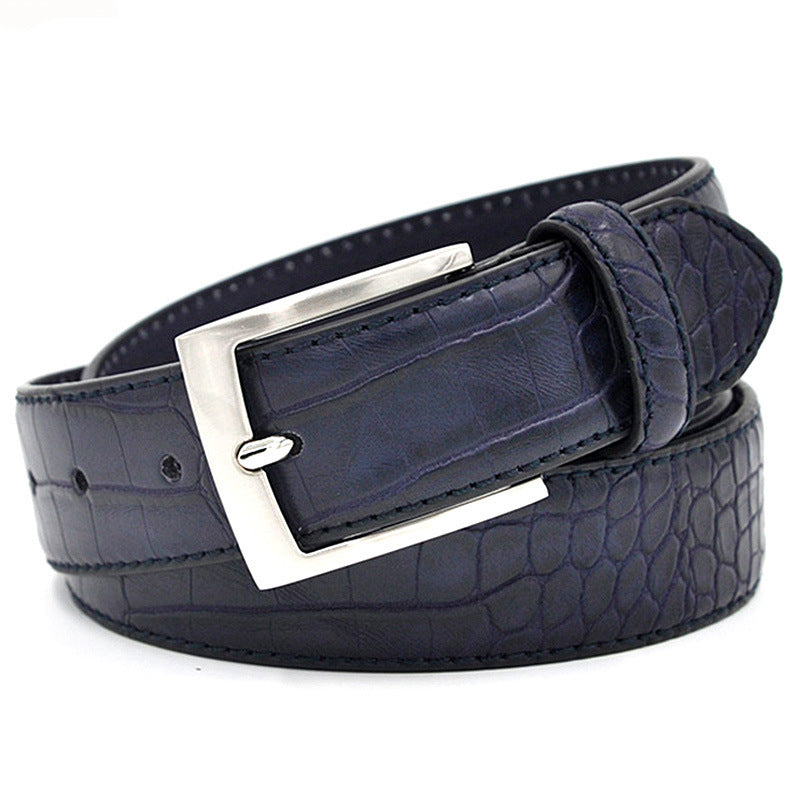 Men Fashion Belts / Leather Luxury Male Belt Accessories